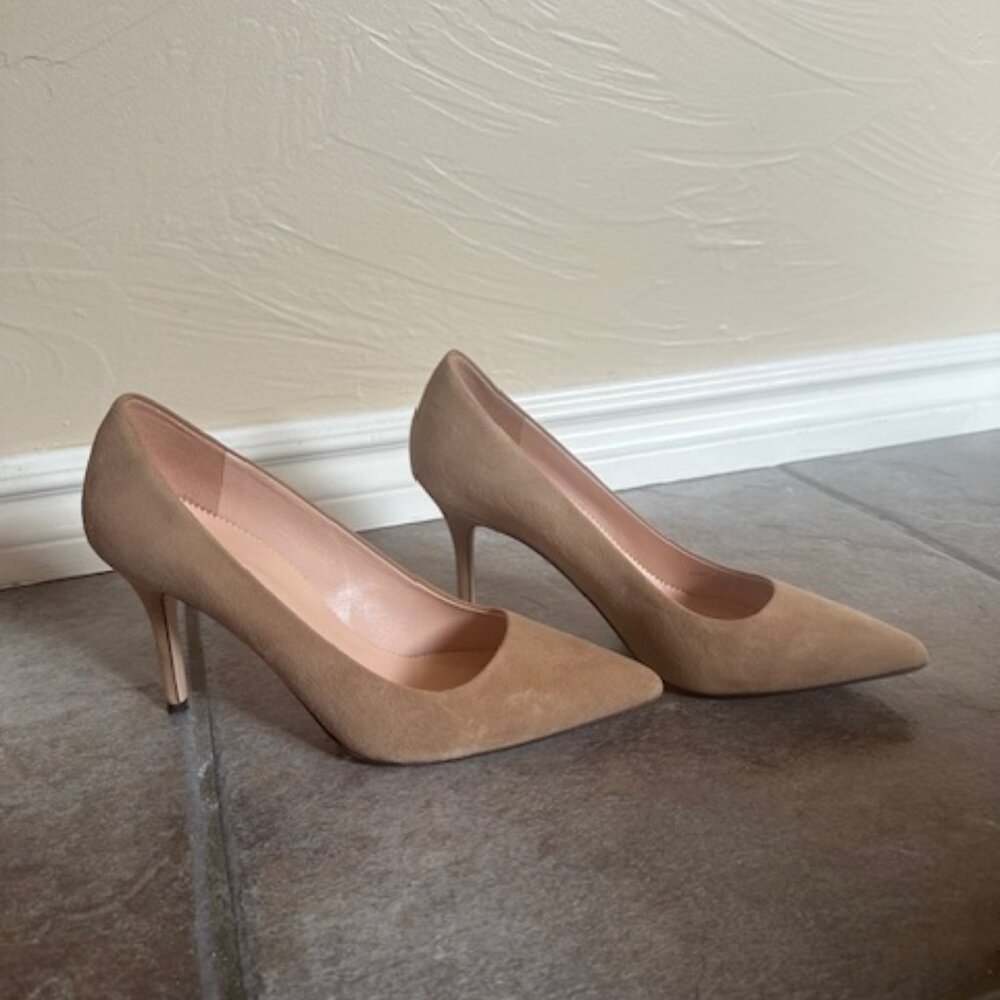J.Crew Elsie Pumps in Suede - Size 7